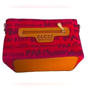 Large Fashion Cosmetic / Toiletries Bag in Red